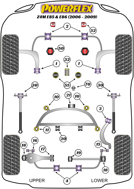 BMW (PFR5-4620) Rear Diff Rear Mount