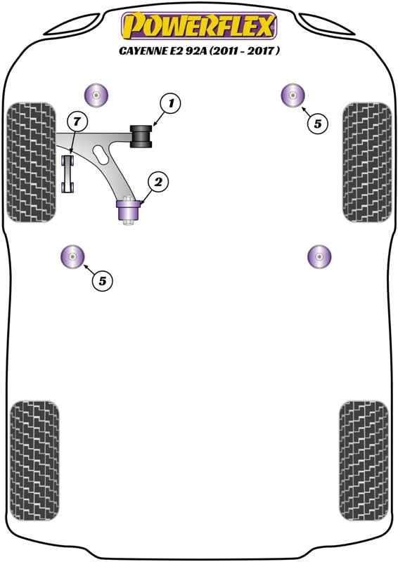 Porsche (PF57-564) Jack Pad Adaptor