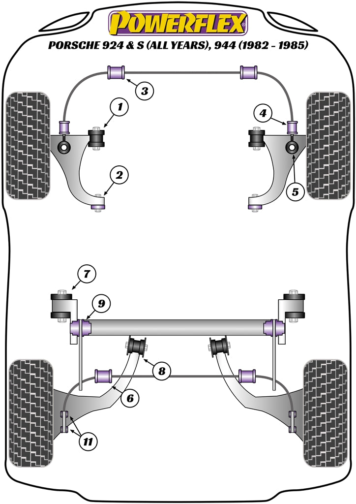 Volkswagen (PFF85-704P) Lower Engine Mount Insert (Large) Track