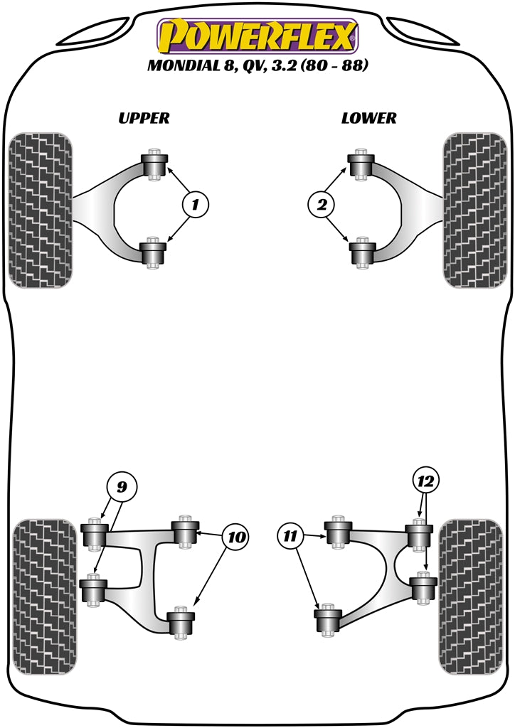Ferrari (PF17-200) Rear Lower Wishbone Outer Bush
