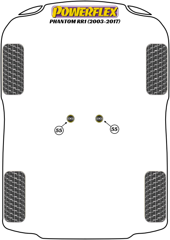 Rolls-Royce (EXH032) Universal Exhaust Mount