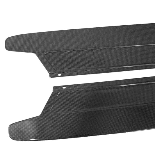 Fabspeed Carbon Fiber, Custom Carbon Fiber Door Sill Steps without Inserts 348 Ferrari (FS-CF-FER-348DSN)