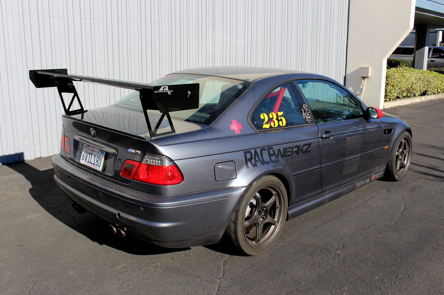 APR BMW E46 GT-250 Adjustable Wing 1998-2005