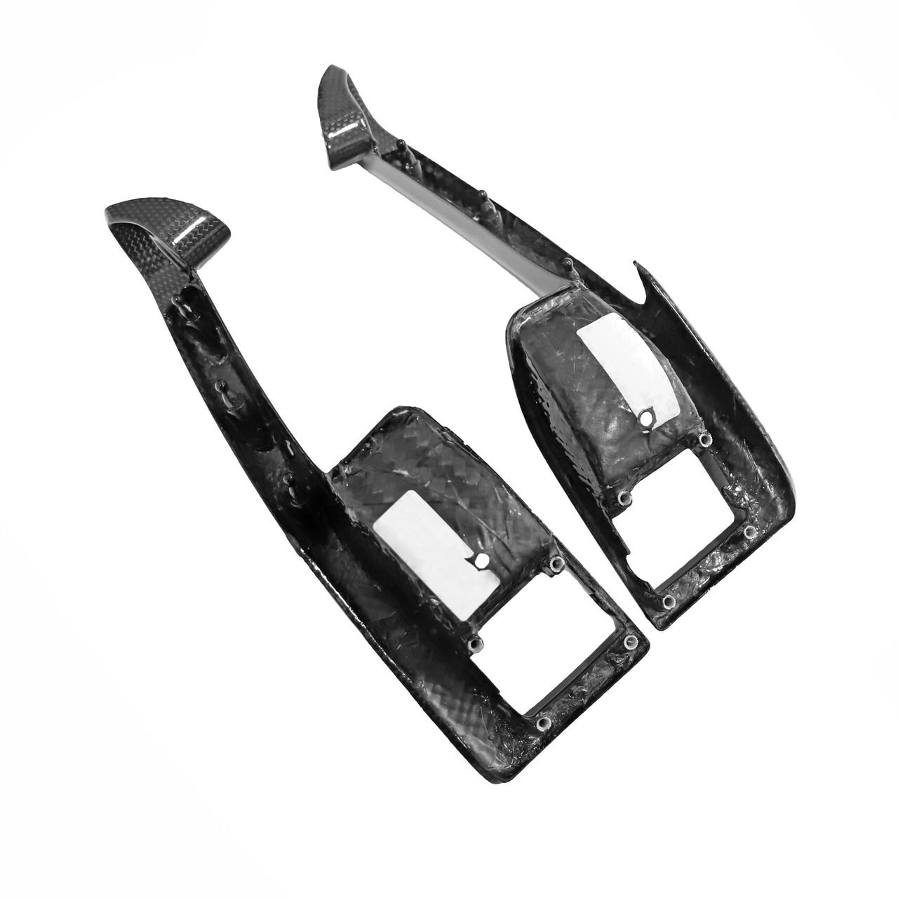 Fabspeed Carbon Fiber Inner Door Handle Pulls - Ferrari F12 Berlinetta (FS-CF-FER-F12IDHP)