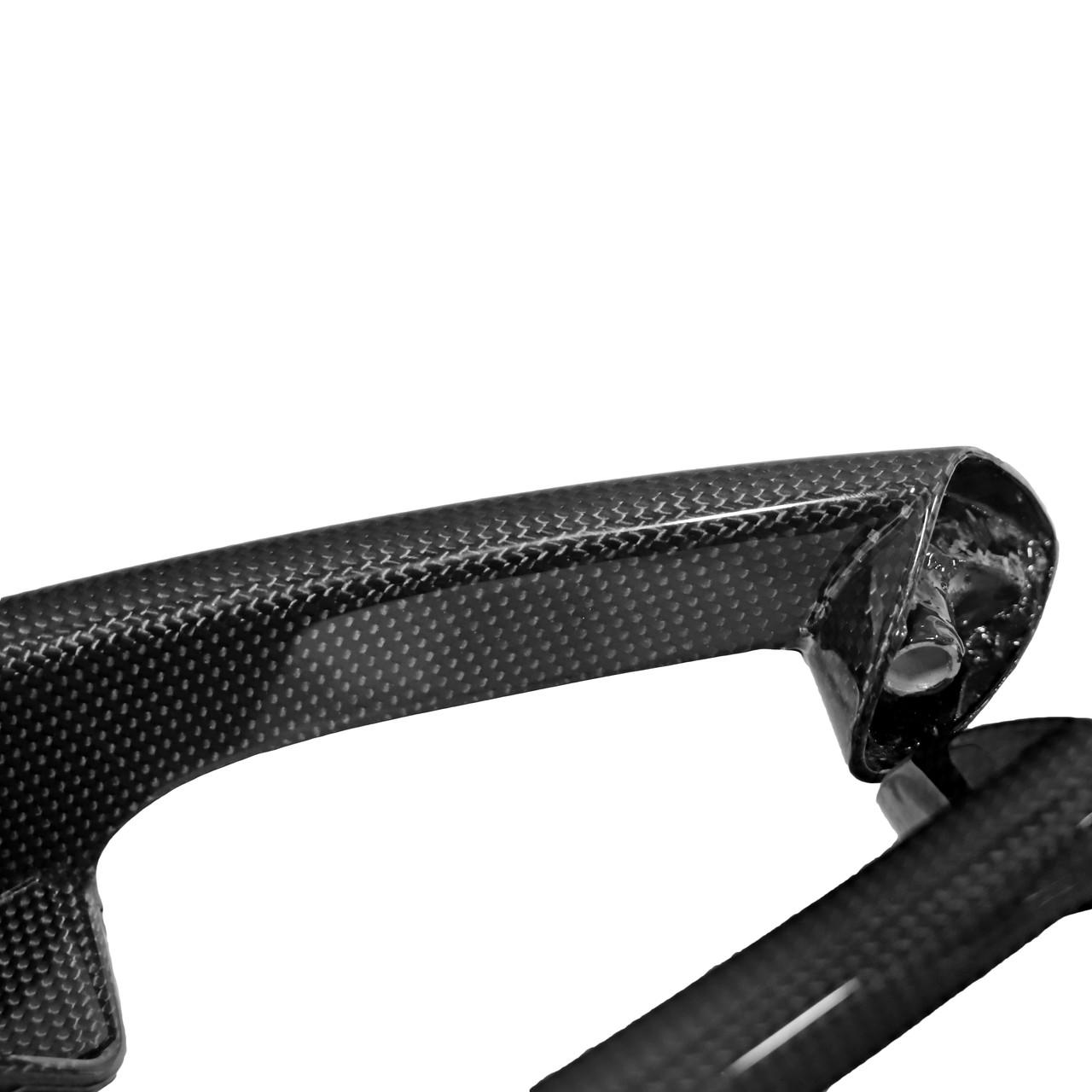 Fabspeed Carbon Fiber Inner Door Handle Pulls - Ferrari F12 Berlinetta (FS-CF-FER-F12IDHP)