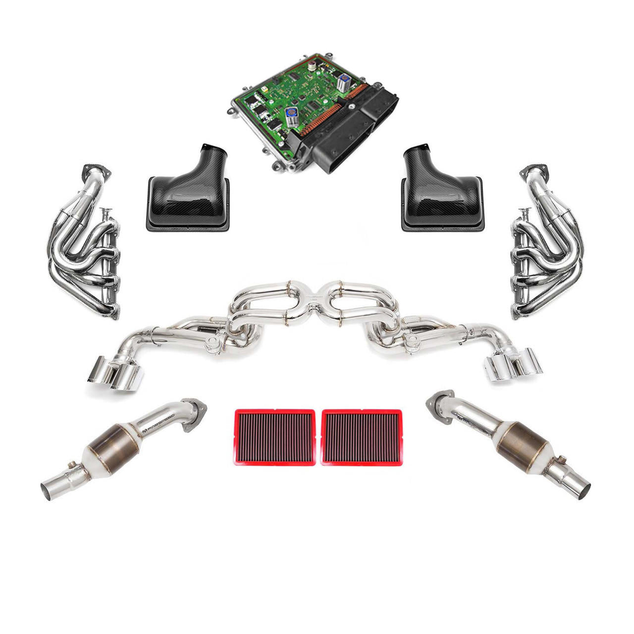 Fabspeed Ferrari F430 Supersport Performance Package 2005-2009 (FS.FER.430.XPKGEX)