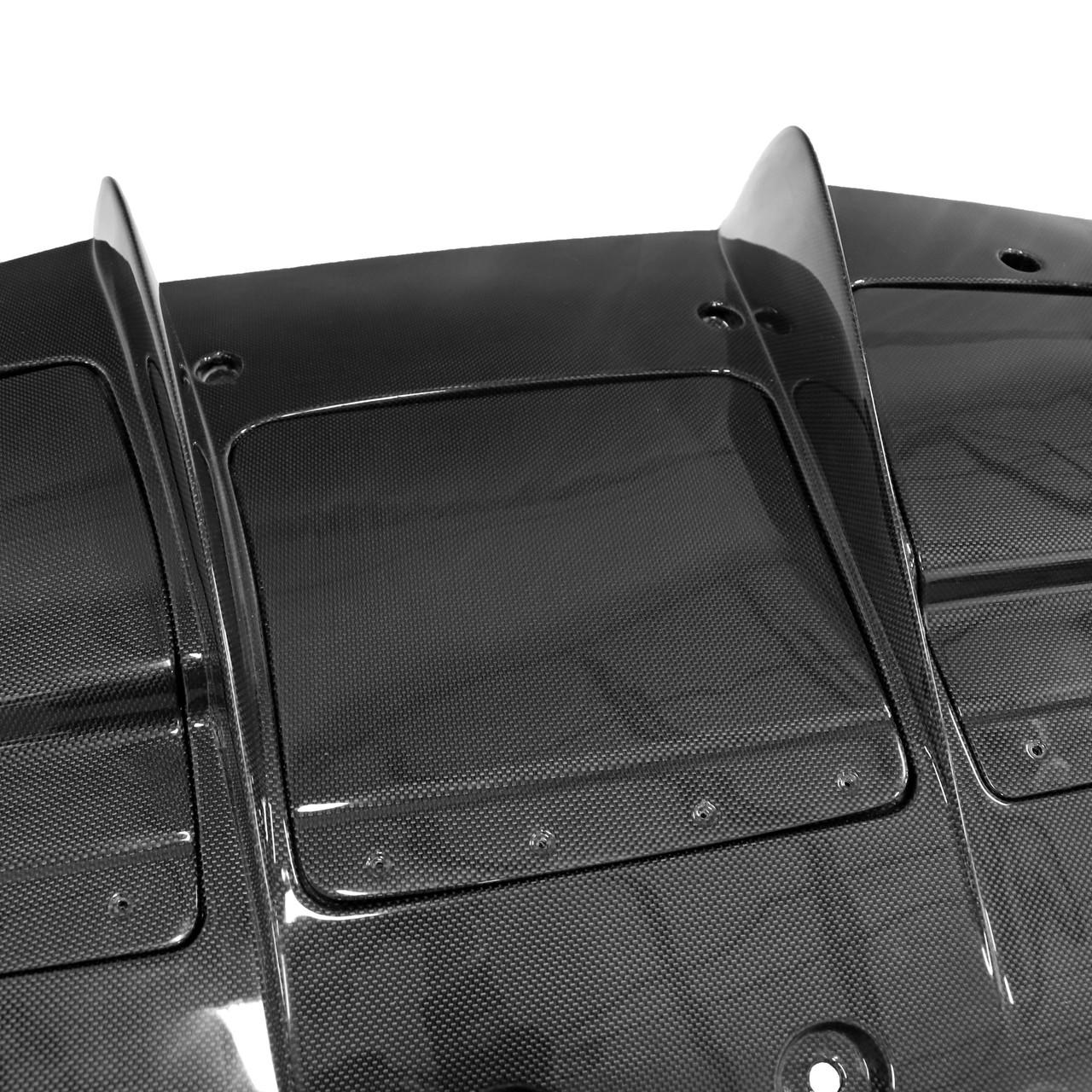 Fabspeed Carbon Fiber Rear Diffuser F8 Tributo Spider Ferrari (FS-CF-FER-F8RD)
