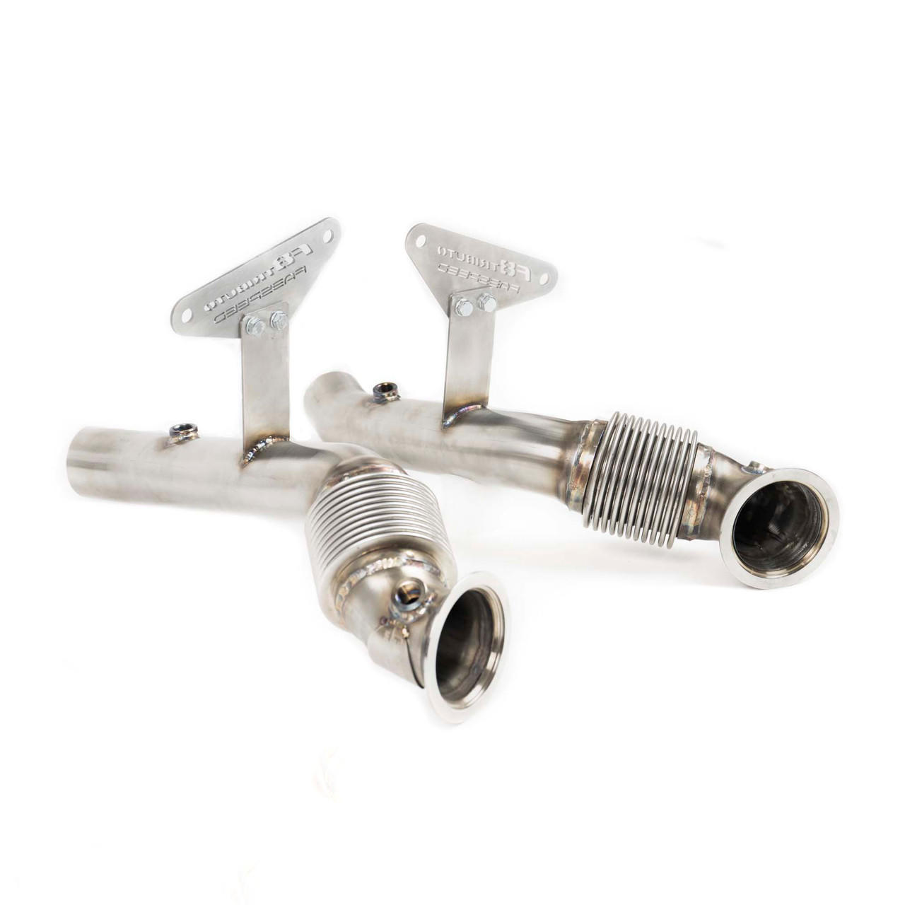 Fabspeed Ferrari F8 Tributo link comp. Pipes 2020 Onwards (FS.FER.F8.CB)