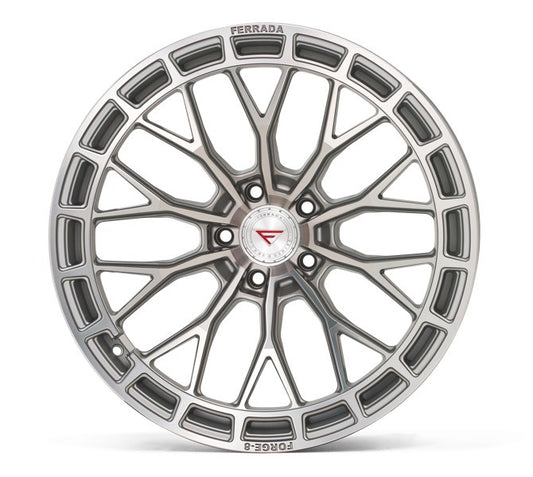 Ferrada Wheels FR12 Forge-8 Machine Silver