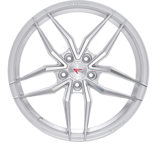 Ferrada Wheels FR5 Forge-8 Machine Silver