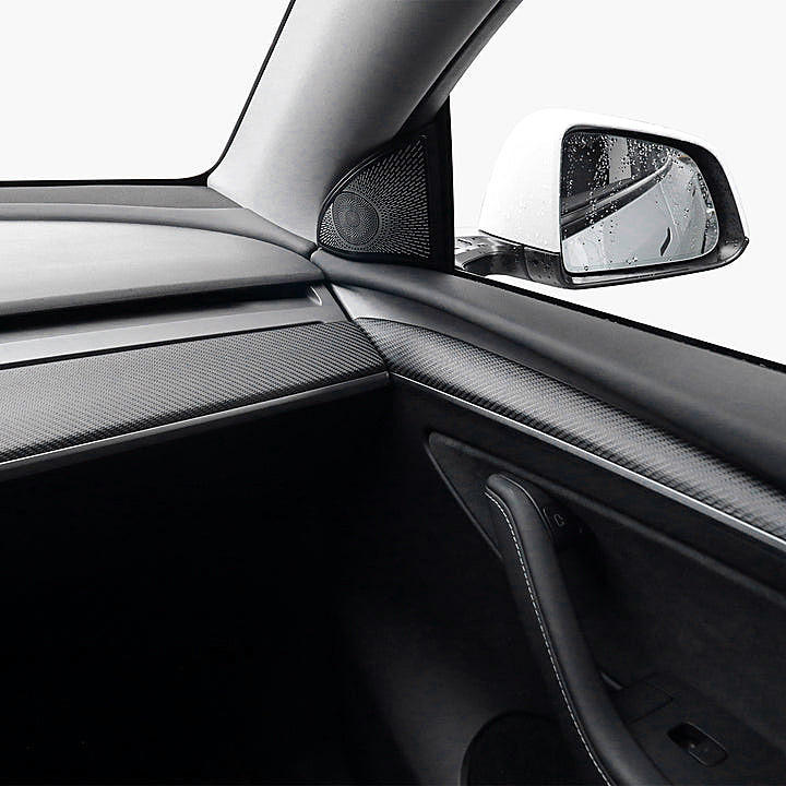 Fabspeed Tesla Model 3 Carbon Fiber Dashboard Onwards Door trim (FS.TESLA.3.DDK)
