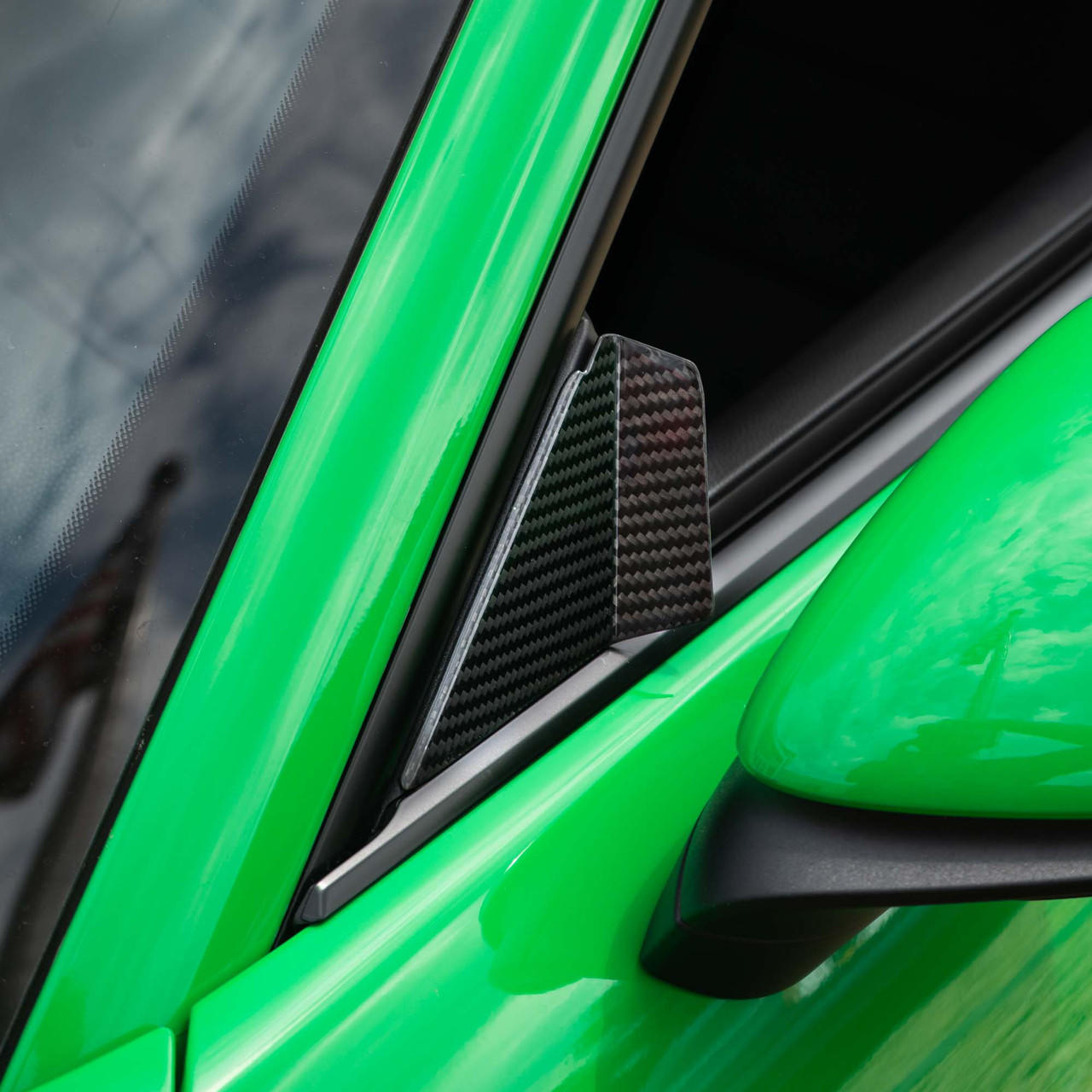 Fabspeed Porsche Carbon Fiber Anti-Wind Buffeting Kit (FS.CARBON.ABK)