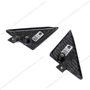 Fabspeed Carbon Fiber Outer Door Triangle Trim - Ferrari 458 Spider/Coupe (FS-CF-FER-4588TT)