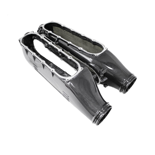 Fabspeed Carbon Fiber Italia Air Intake Manifolds - Ferrari 458 Italia/Speciale (FS-CF-FER-458ITM)