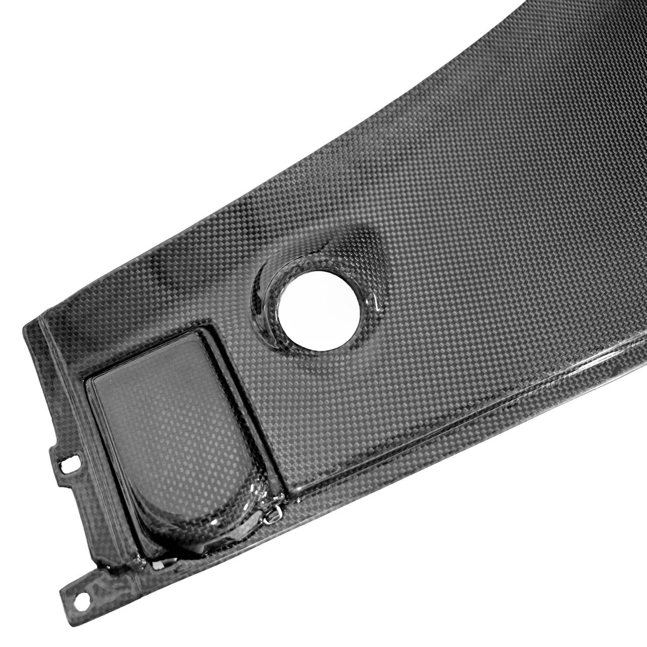 Fabspeed Carbon Fiber Front Bonnet Area Trim - Ferrari 458 Italia/Spider (FS-CF-FER-458FTT)