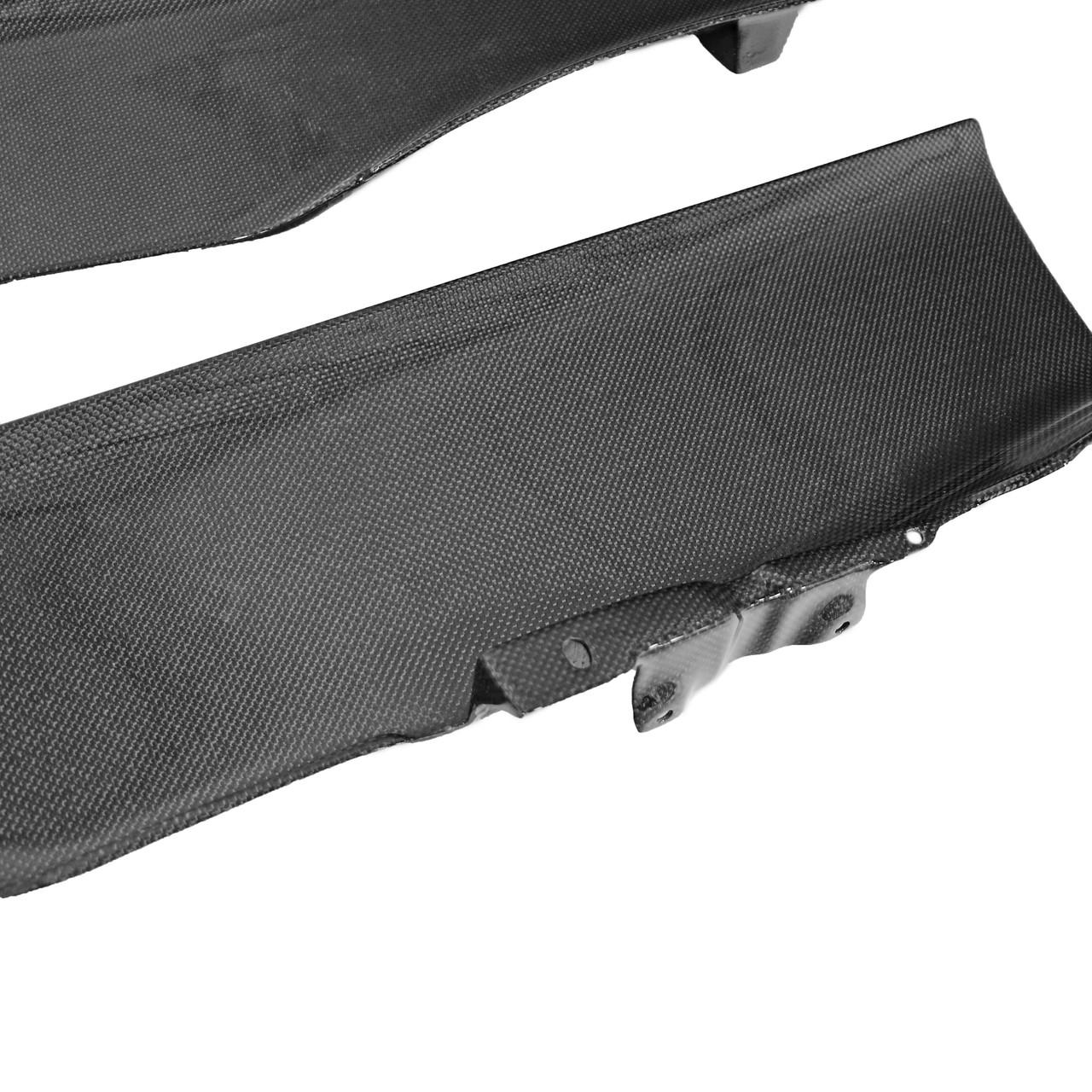 Fabspeed Carbon Fiber Inner Door Panel Inserts - Ferrari 458 Italia/Spider (FS-CF-FER-458DPT)