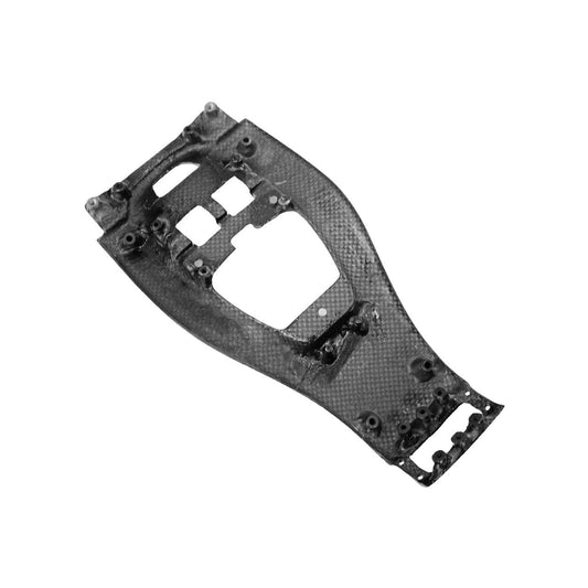 Fabspeed Carbon Fiber Shifter Console Trim - Center Start Plate - Ferrari 458 Italia/Spider (FS-CF-FER-458SP)