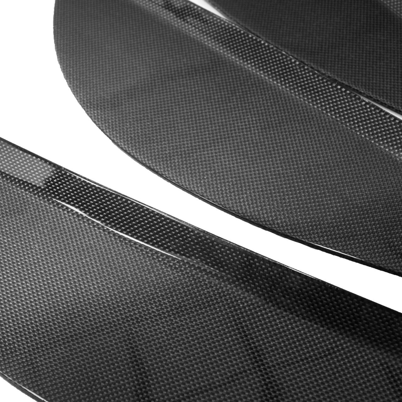 Fabspeed Carbon Fiber OEM Style Rear Diffuser Fins - Ferrari 458 Spider/Coupe (FS-CF-FER-458RFDF)