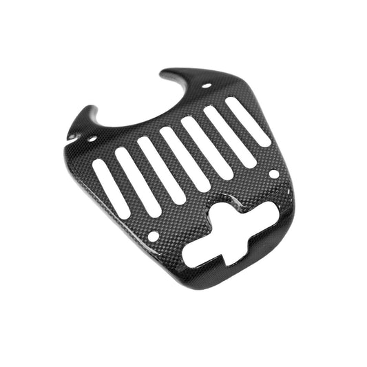 Fabspeed Carbon Fiber Rear Hatch Lock Cover - Ferrari 458 Italia/Spider (FS-CF-FER-LC-458I)