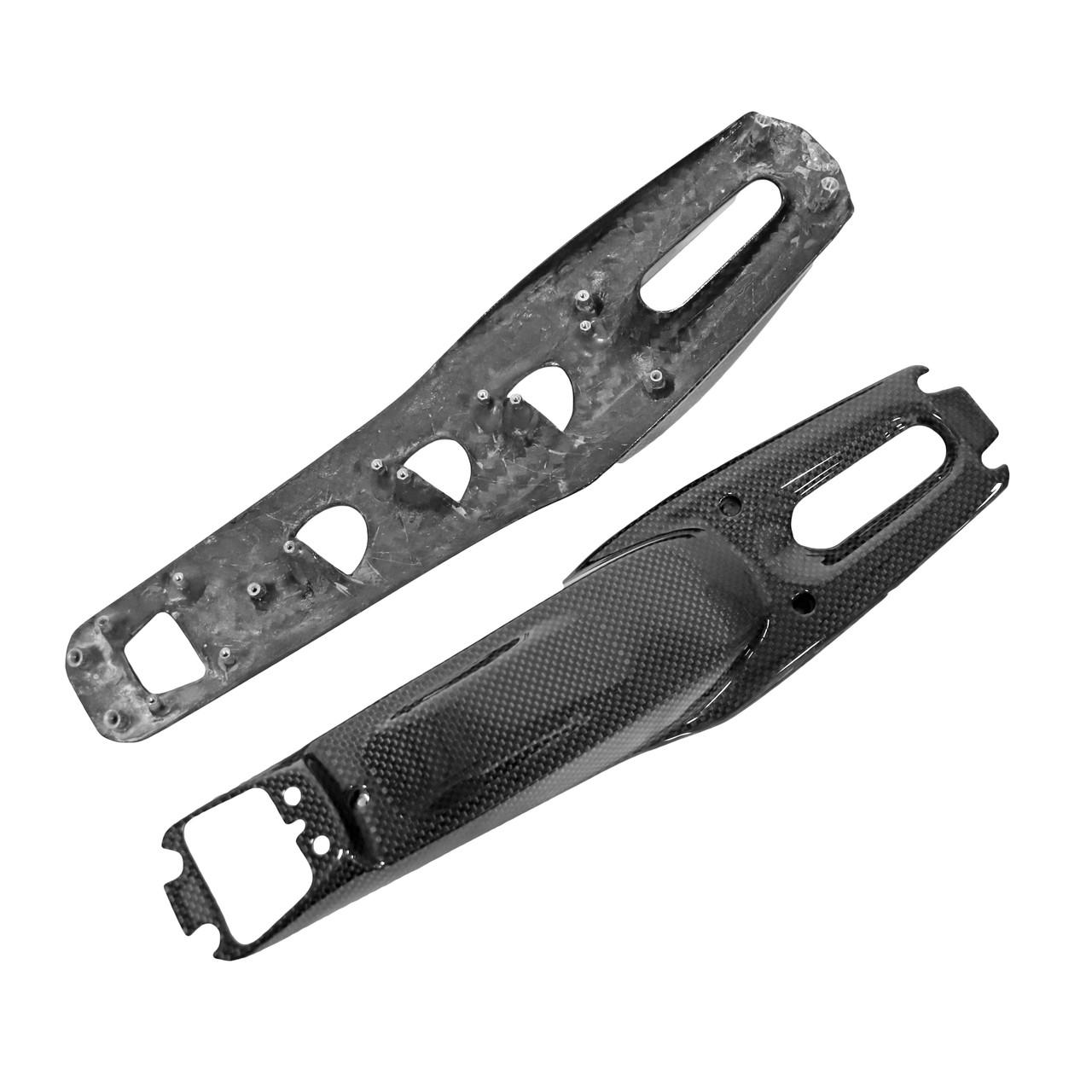 Fabspeed Carbon Fiber Center Console Bridge - Ferrari F12 Berlinetta (FS-CF-FER-F12CCB)