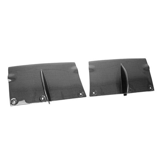 Fabspeed Carbon Fiber Right and Left Rear Bumper Diffuser Panels - Ferrari F12 Berlinetta (FS-CF-FER-F12RDP)