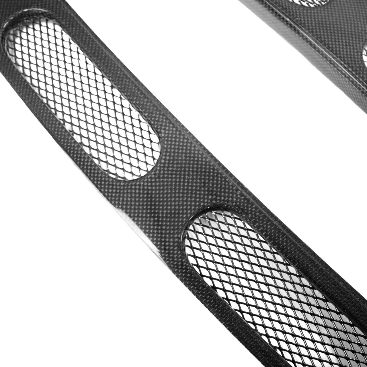 Fabspeed Carbon Fiber Coupe Rear Window Louvers - Ferrari F430 (FS-CF-FER-430RWLC)