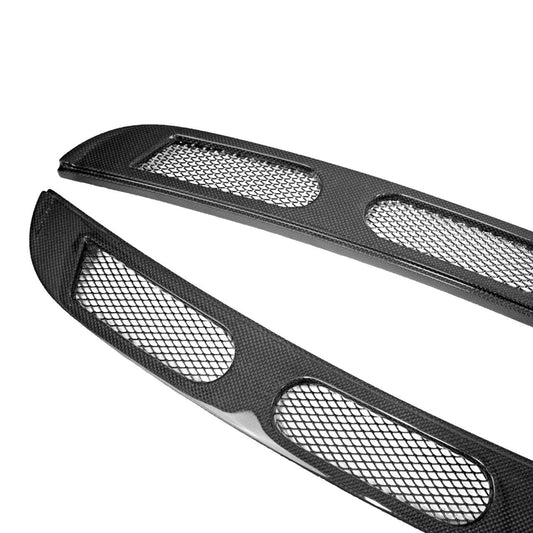 Fabspeed Carbon Fiber Coupe Rear Window Louvers - Ferrari F430 (FS-CF-FER-430RWLC)