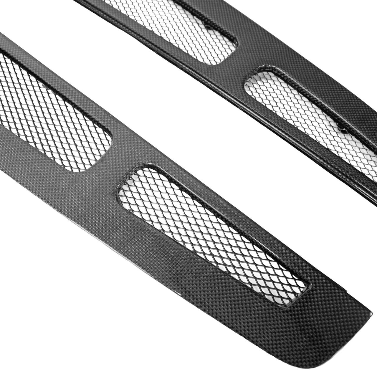 Fabspeed Carbon Fiber Spider Rear Window Louvers - Ferrari F430 (FS-CF-FER-430RWLS)