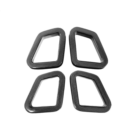 Fabspeed Carbon Fiber Challenge Stradale Seat Belt Harness Guides - Ferrari 360 (FS-CF-FER-360CSHG)