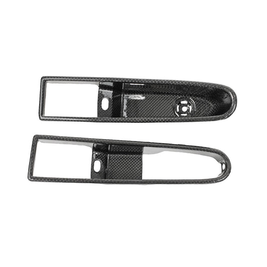 Fabspeed Carbon Fiber Inner Door Handle Cup Inserts - Ferrari F430 (FS-CF-FER-DHC-430)