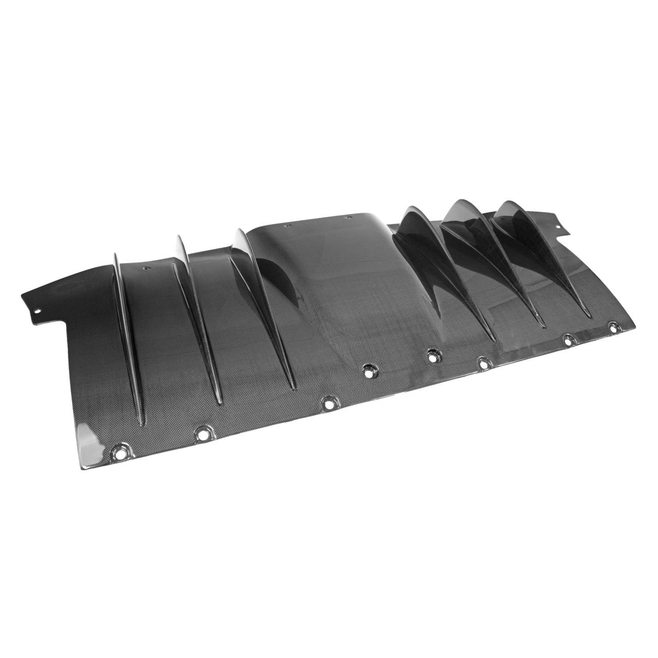 Fabspeed Carbon Fiber Rear Diffuser - Ferrari 458 Italia/Spider (FS-CF-FER-458RD1-458)