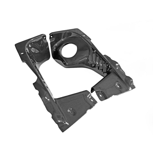 Fabspeed Carbon Fiber 458 Engine Panels - Ferrari 458 Spider (FS-CF-FER-458EBPS)