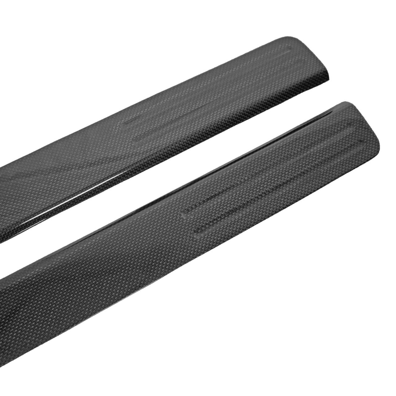 Fabspeed Carbon Fiber Right and Left Door Sill Trim, Blank - Ferrari F8 Tributo, 488 GTB/Spider (FS-CF-FER-DSB-F8)