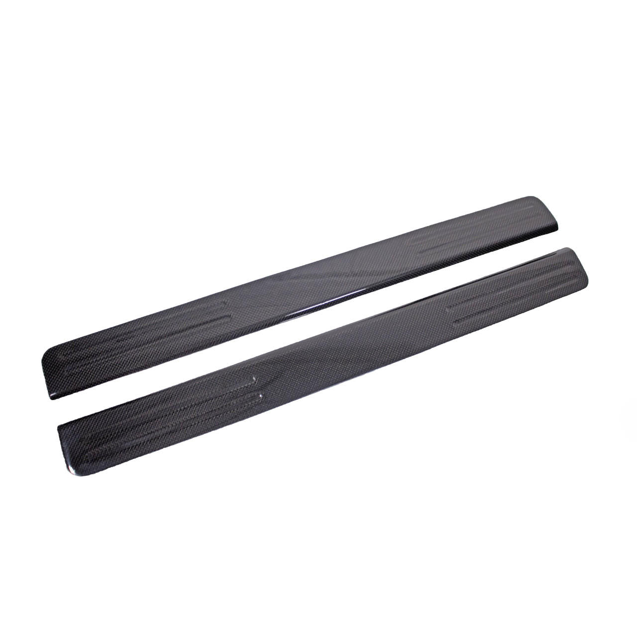 Fabspeed Carbon Fiber Right and Left Door Sill Trim, Blank - Ferrari F8 Tributo, 488 GTB/Spider (FS-CF-FER-DSB-F8)
