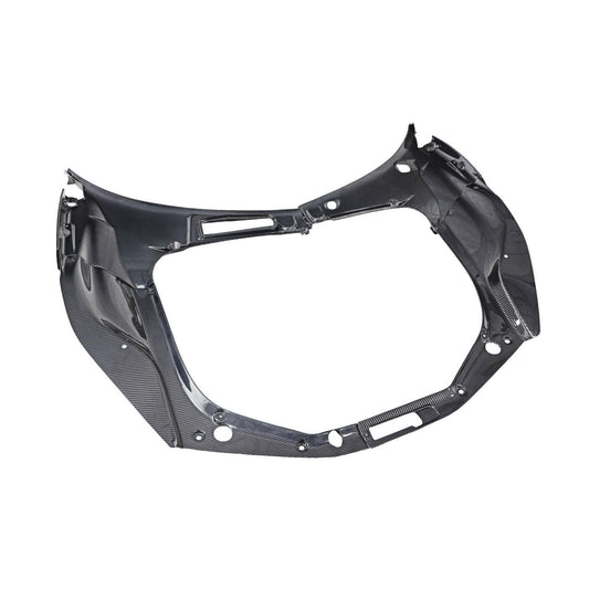 Fabspeed Carbon Fiber Front Trunk Cargo Area Trim - Ferrari 488 GTB/Spider (FS-CF-FER-488FTT)