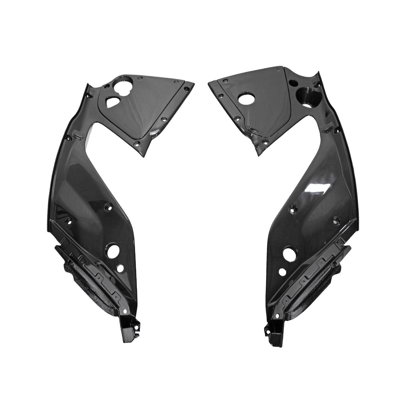 Fabspeed Carbon Fiber Right and Left Engine Cover Panels - Ferrari 812 Superfast (FS-CF-FER-812EBP)
