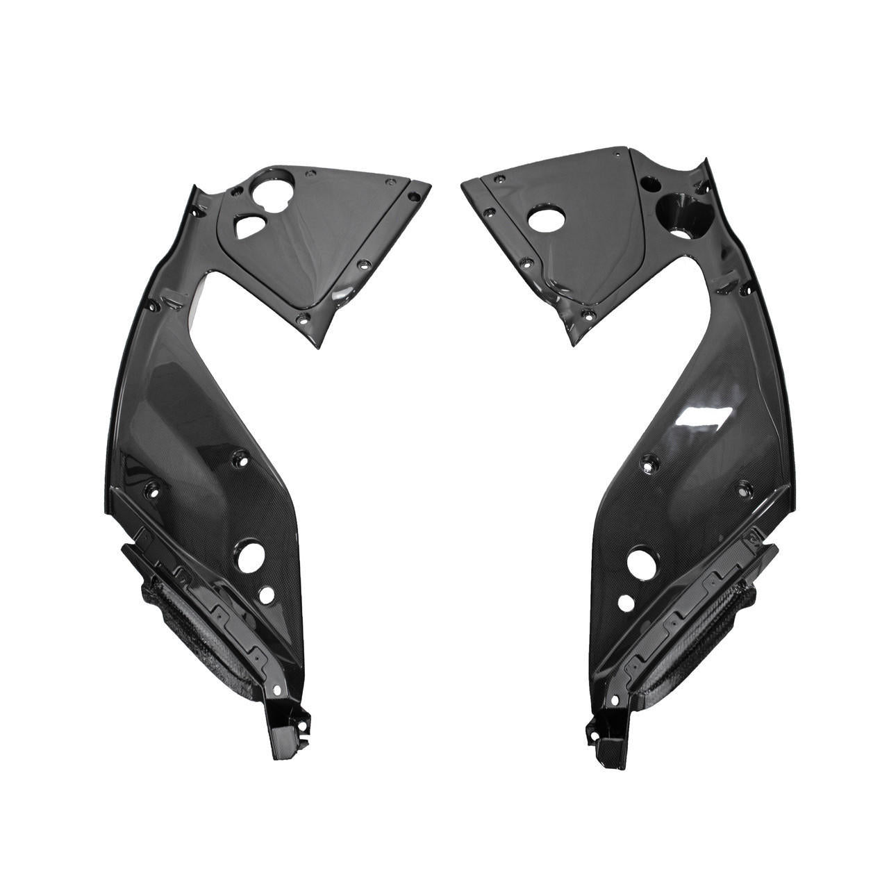 Fabspeed Carbon Fiber Right and Left Engine Cover Panels - Ferrari 812 Superfast (FS-CF-FER-812EBP)