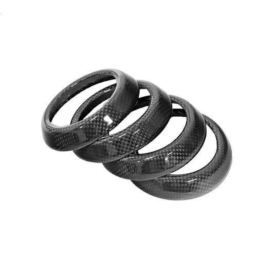 Fabspeed Carbon Fiber Dash Ring Covers - Ferrari California (FS-CF-FER-CALDRC)