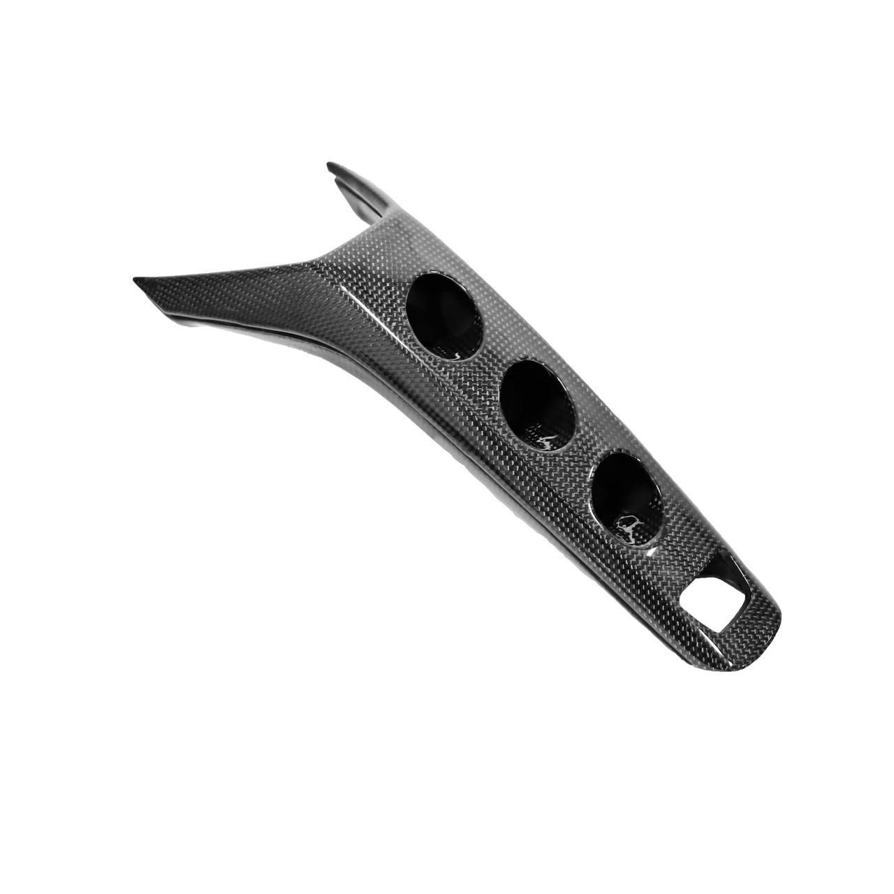 Fabspeed Carbon Fiber Center Console Shifter Bridge - Ferrari 488 GTB/Spider (FS-CF-FER-488SCT)