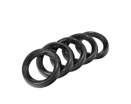 Fabspeed Carbon Fiber Vent Ring Covers - Ferrari 360 (FS-CF-FER-3F4VRS-360)