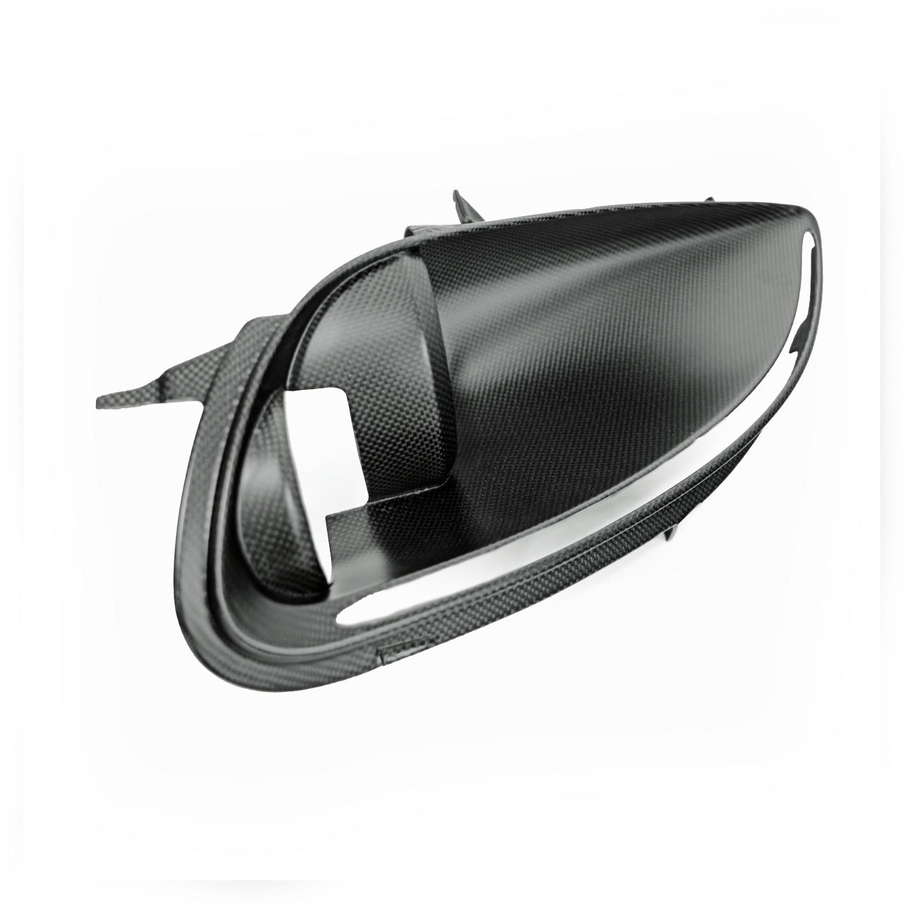 Fabspeed Carbon Fiber Headlight Housing Bezels Matte Finish - Ferrari F430 (FS-CF-FER-430HLB)