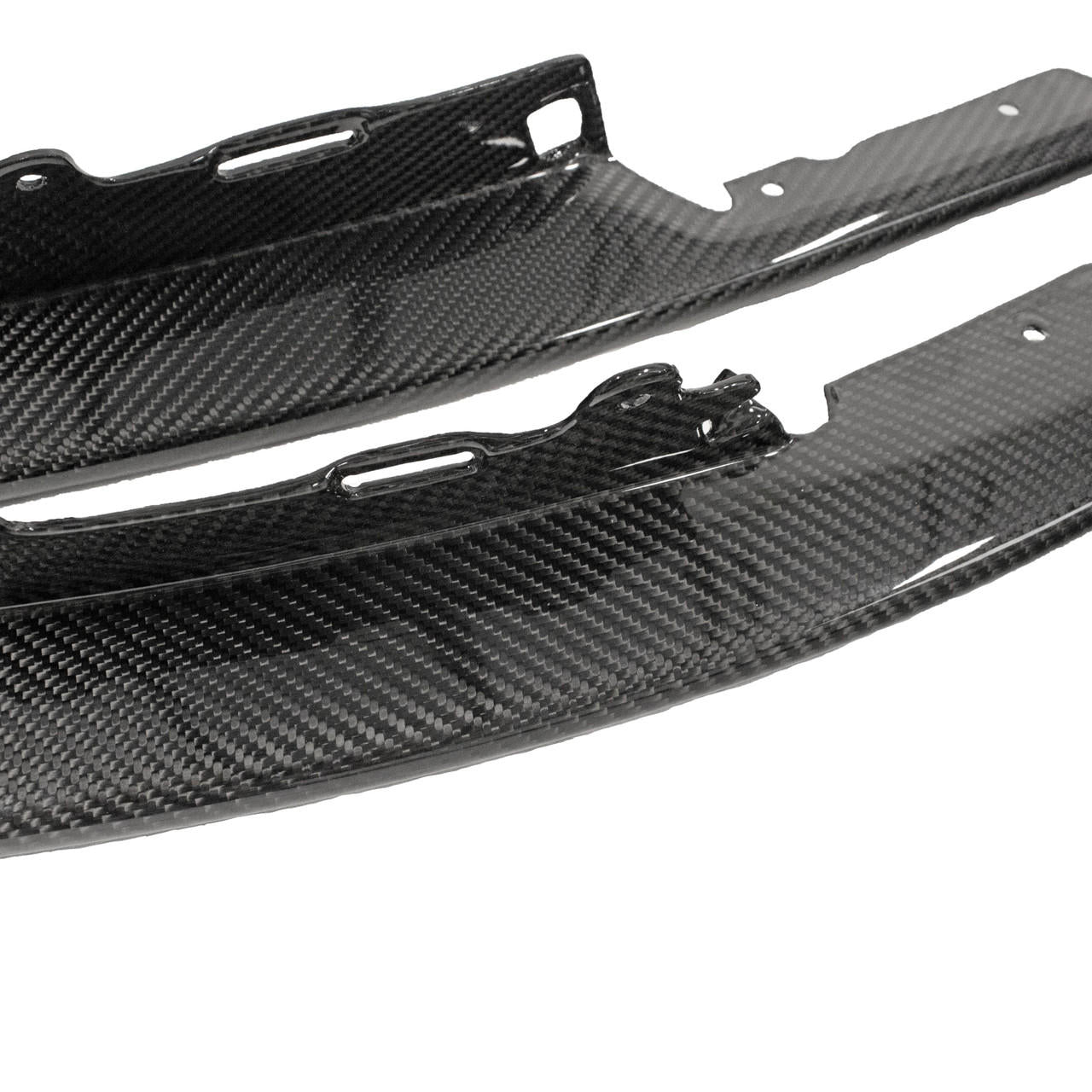 Fabspeed Carbon Fiber Front Bumper Splitters/Lips - Aston Martin DBS (FS-CF-AM-FLLS)