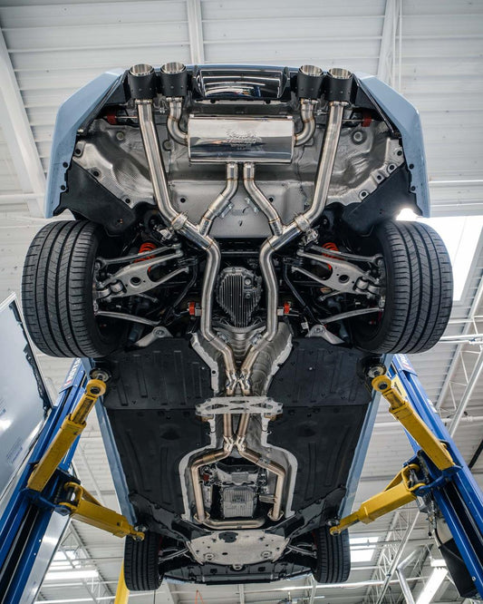 Fabspeed BMW M2 G87 Valved Exhaust System and Intermediate X-Pipe 2023 Onwards (FS.BMW.G87.VLVMPXX)