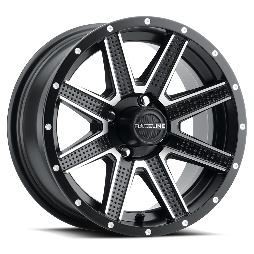 Raceline Wheel (G92M-Hostage) Satin Black Machined Finish