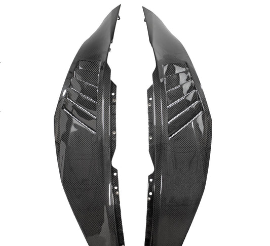 Fabspeed Carbon Fiber GT Front Fenders - Lamborghini Huracan LP-580-2, LP-610-4, EVO (FS-CF-LAM-HUGTF)