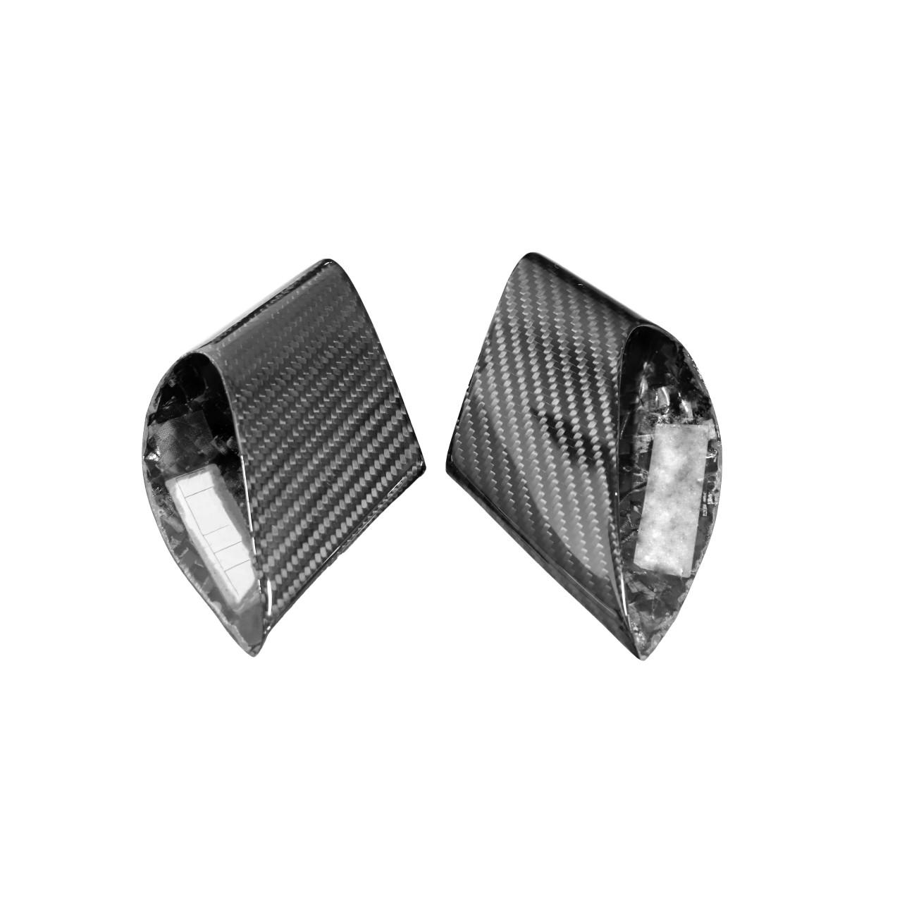 Fabspeed Carbon Fiber Mirror Replacements With Bases - Lamborghini Gallardo (FS-CF-LAM-GAMRB)