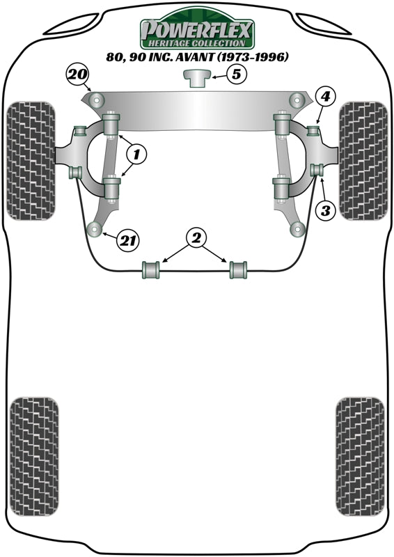 Audi (PFF85-235H) Engine Mount Stopper Bush