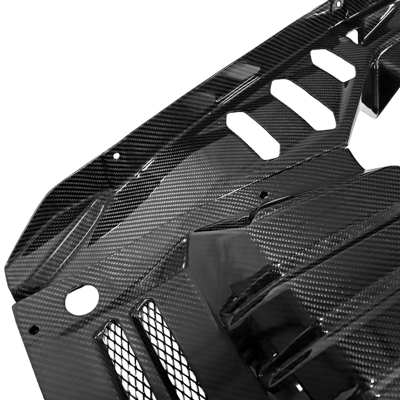 Fabspeed Carbon Fiber OEM Style Engine Bay Panel Set - Lamborghini Huracan LP-610-4 (FS-CF-LAM-HUEBPS)