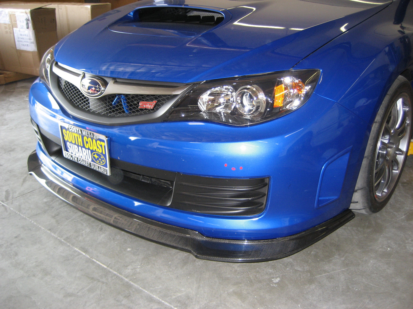 APR Subaru Impreza STI HaTChback Carbon Fiber Front Airdam 2008-2010