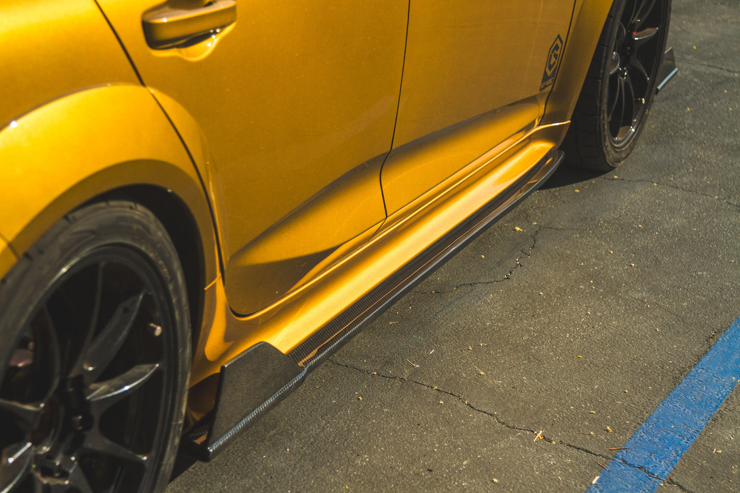 APR Acura Integra Type S DE5 Side Rocker Extensions/ Side Skirt 2023-Onwards